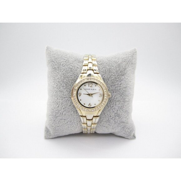 Women's Anne Klein Quartz 100ft WR Analog Dial Causal Round Watch (E385) - Picture 4 of 10